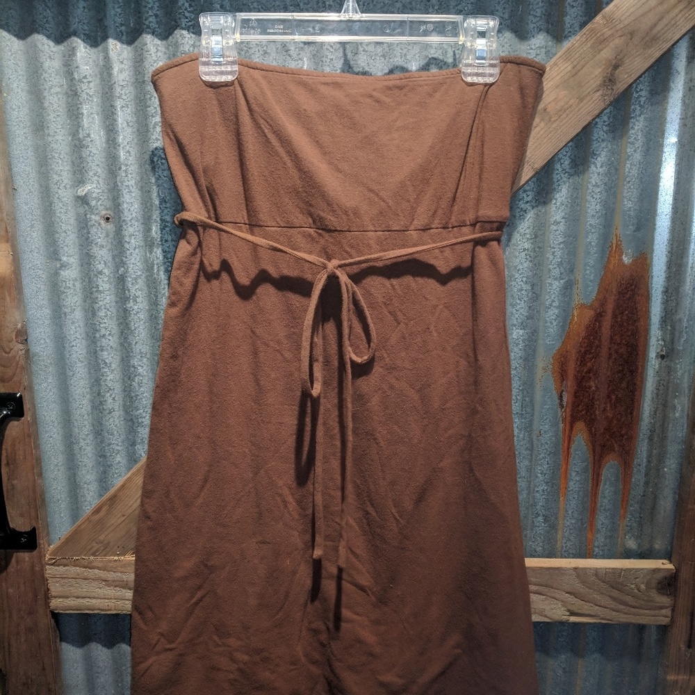 Strapless dress